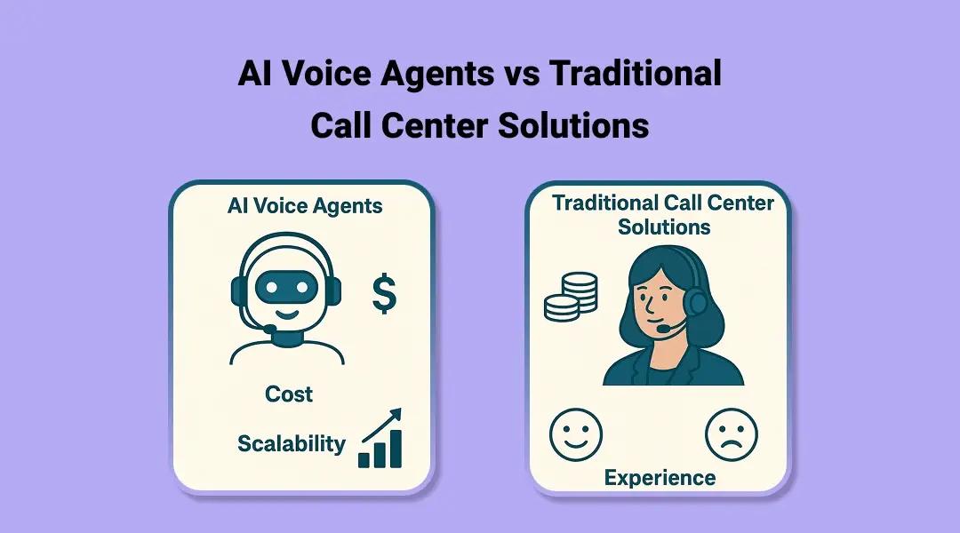 AI Voice Agents vs Traditional Call Center Solutions | KriraAI